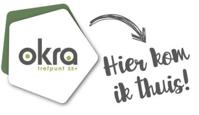 Logo + slogan van Okra